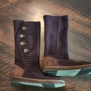 Women's sweater boots, sz 11